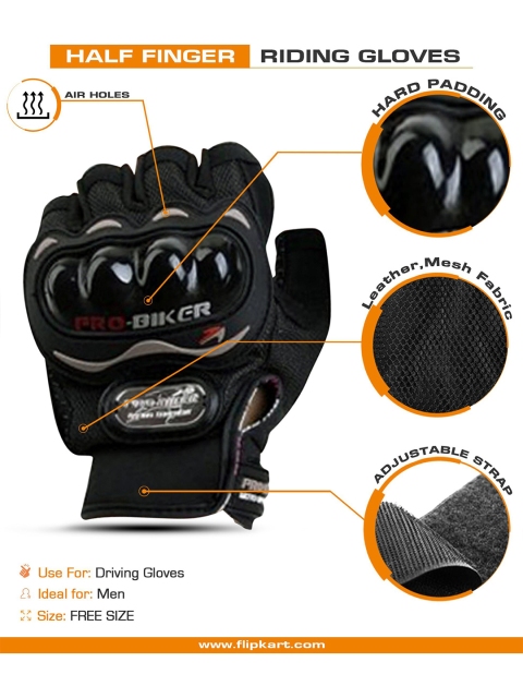 BAESD Men Riding Synthetic Gloves - Image 3