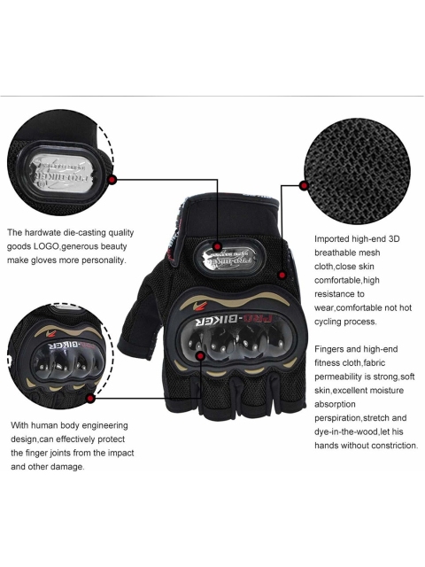 BAESD Men Riding Synthetic Gloves - Image 4