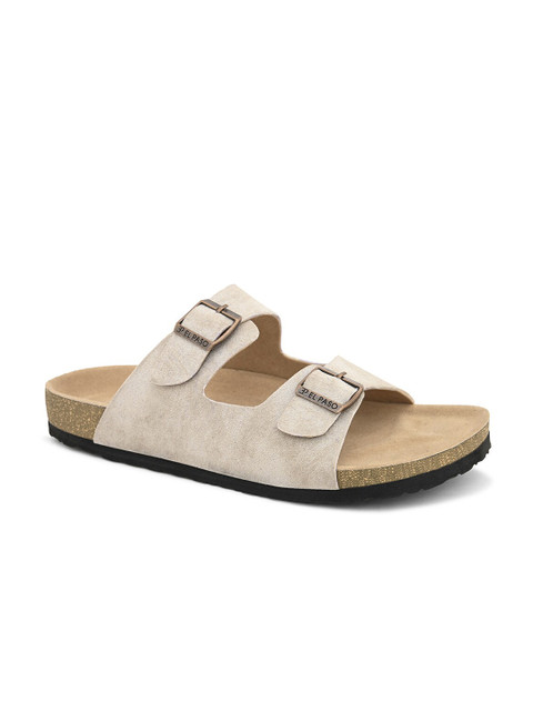 El Paso Men Comfort Sandals With Buckle - Image 2