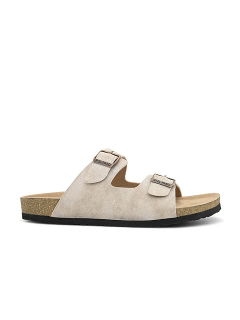 El Paso Men Comfort Sandals With Buckle - Image 5