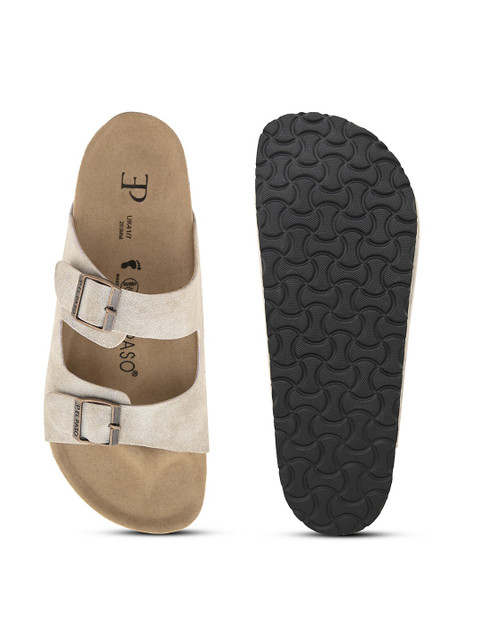 El Paso Men Comfort Sandals With Buckle - Image 6