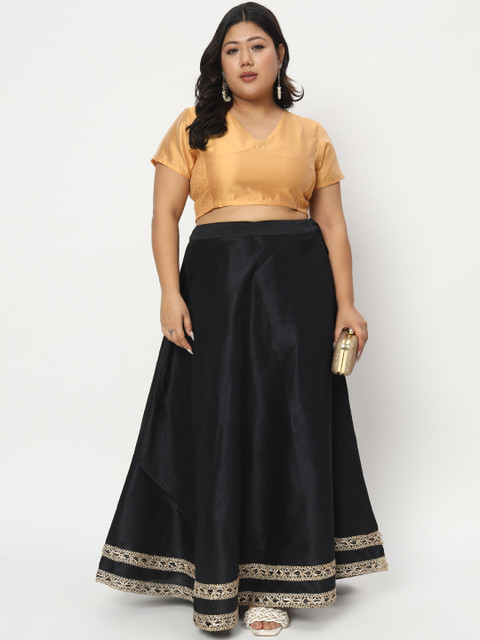 studio rasa Plus Size Stretchable Saree Blouse - Image 6