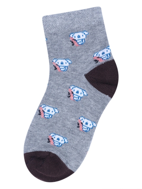 Dollar Socks Kids Pack Of 5 Assorted Patterned Cotton Ankle Length Socks - Image 7