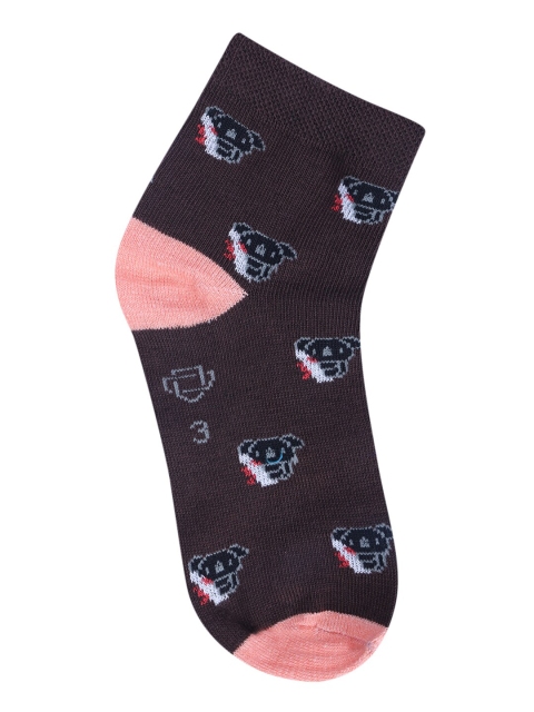 Dollar Socks Kids Pack Of 5 Assorted Patterned Cotton Ankle Length Socks - Image 4