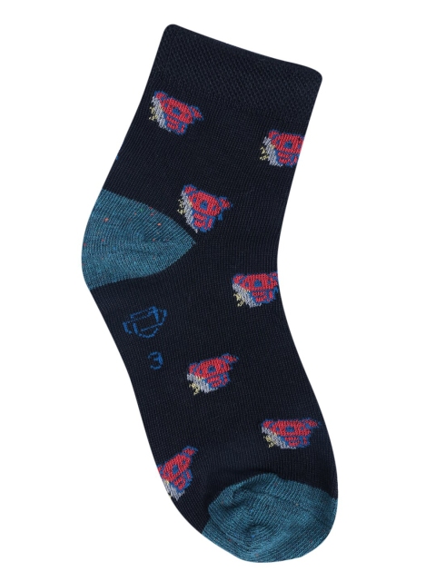 Dollar Socks Kids Pack Of 5 Assorted Patterned Cotton Ankle Length Socks - Image 6