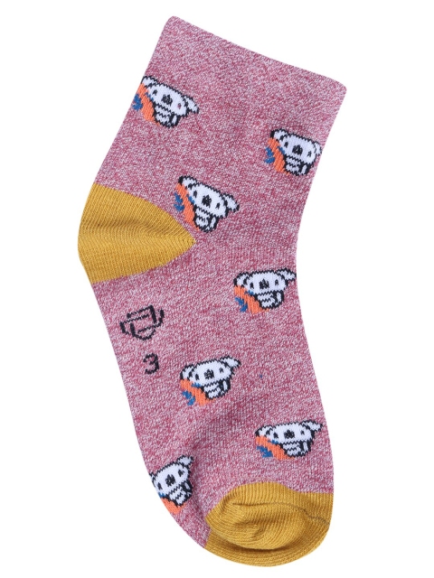 Dollar Socks Kids Pack Of 5 Assorted Patterned Cotton Ankle Length Socks - Image 5