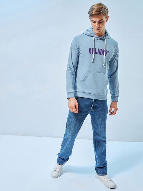 Bewakoof Men Fear Nothing Graphic Printed Hoodies - Image 6