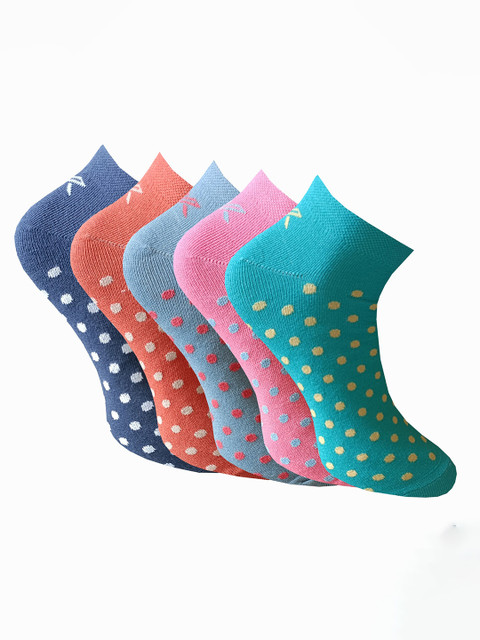 HRX by Hrithik Roshan Women Pack of 5 Socks