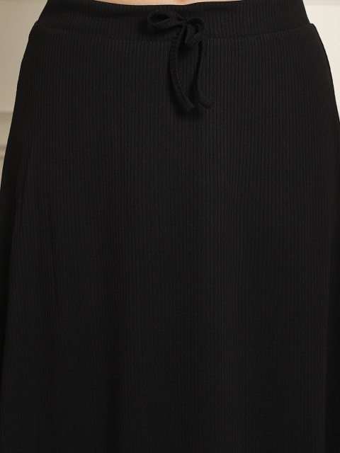 NEUDIS Ribbed Flared Midi Skirt - Image 7