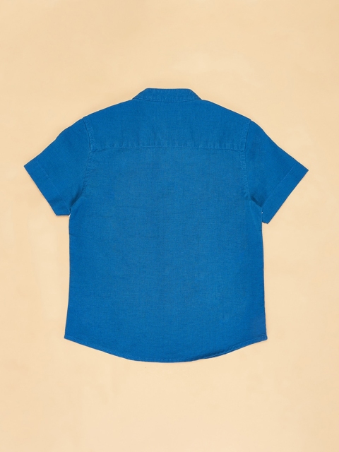 Pantaloons Junior Boys Spread Collar Casual Shirt - Image 3