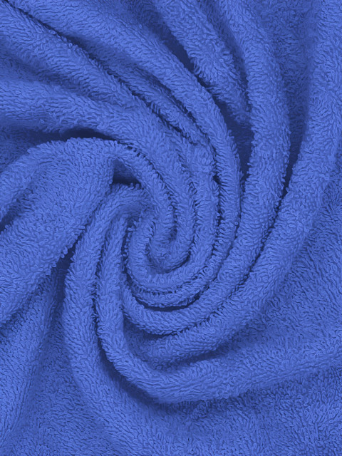 Aura Blue & Purple 2 Pieces Terry Cotton 500 GSM Towel Set - Image 5