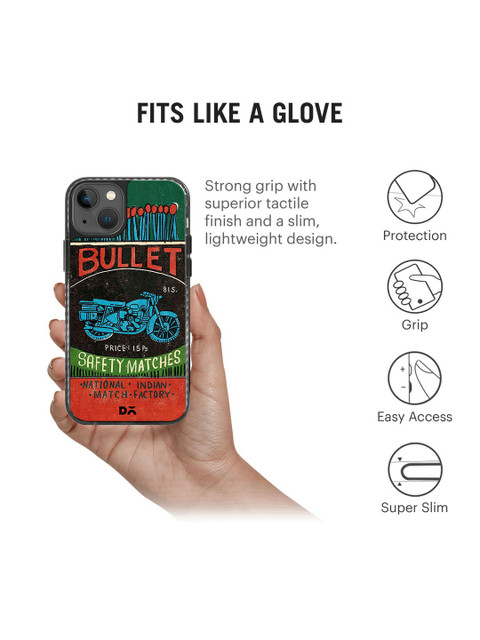 DailyObjects Typography Printed iPhone 14 Super Slim Back Case - Image 4