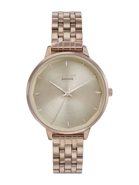 Sonata Poze Women Bracelet Style Straps Analogue Watch SP80008WM02