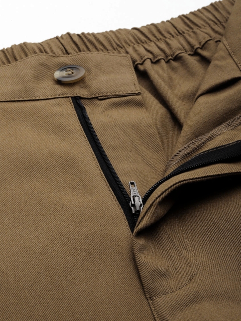 Popnetic Flat-Front High-Rise Pure Cotton Cargos - Image 5