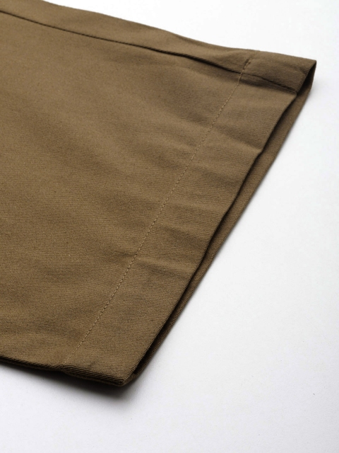 Popnetic Flat-Front High-Rise Pure Cotton Cargos - Image 7