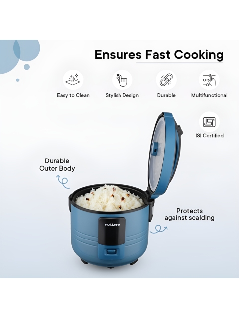 The Better Home Blue Aluminium 500 W Electric Pressure Cookers 1.5 L - Image 5