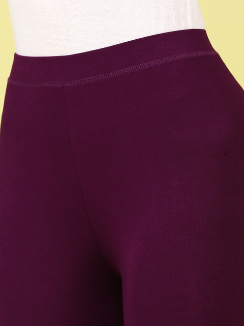 De Moza Plus Size Mid-Rise Ankle Length Leggings - Image 6