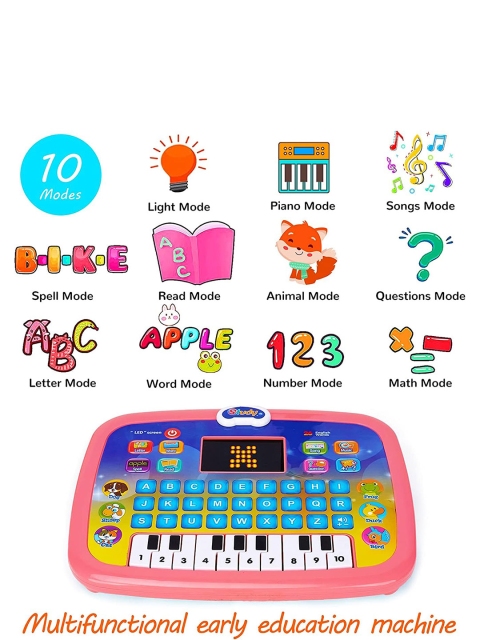 ADKD Kids Fun Tablet Educational Learning Toy with Piano - Image 2