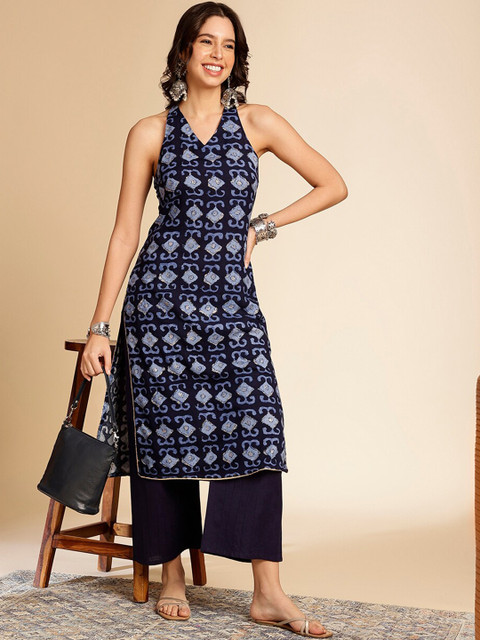 Anouk Geometric Printed Kurta