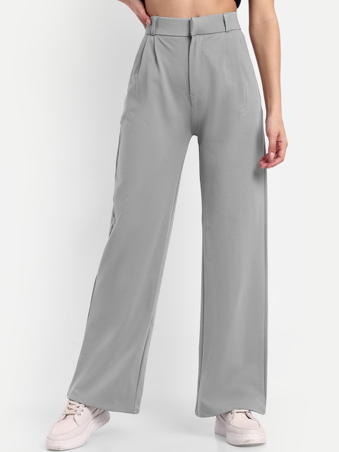 Next One Women High-Rise Pleated Korean Trousers