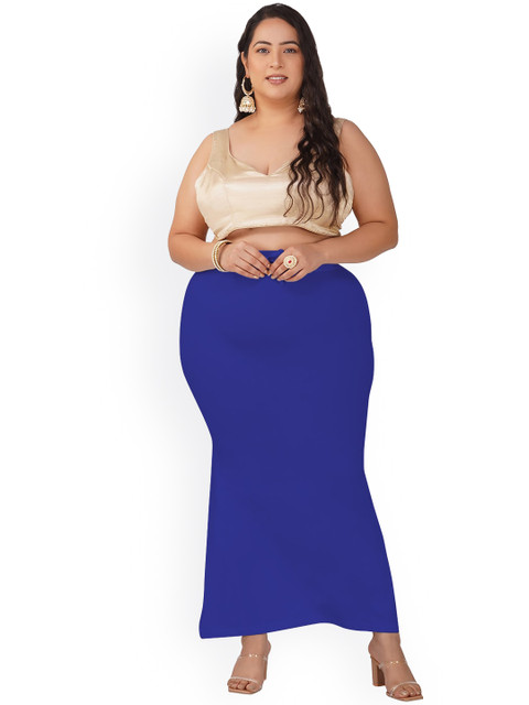 indian flower Plus Size Saree Shapewear - Image 4