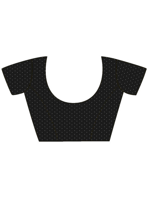 Kalista Colourblocked Pure Georgette Saree - Image 5