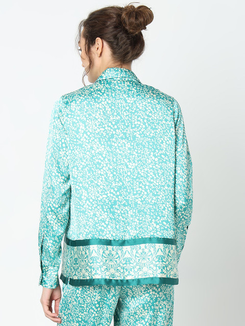 Vero Moda Floral Printed Single Breasted Casual Blazer - Image 5