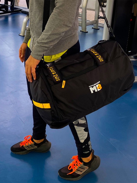 MuscleBlaze Unisex Typography Printed Gym Backpack - Image 5