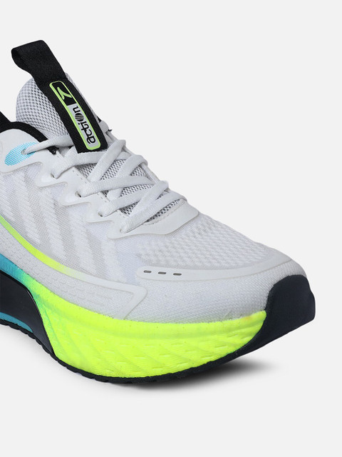 Action Men Lace Up Mesh Running Shoes - Image 6