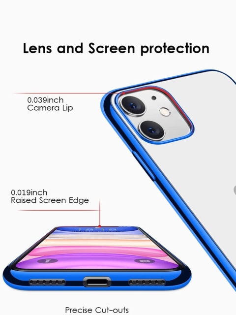 Alexvyan Soft Ultra Thin iPhone 11 Mobile Back Case - Image 5