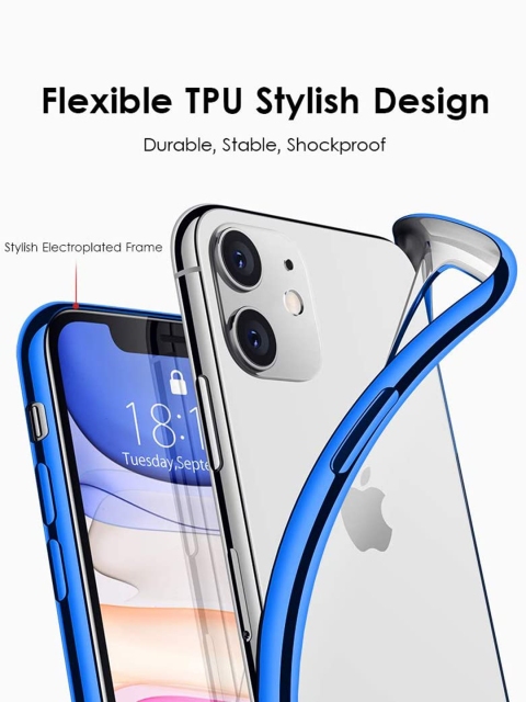 Alexvyan Soft Ultra Thin iPhone 11 Mobile Back Case - Image 6
