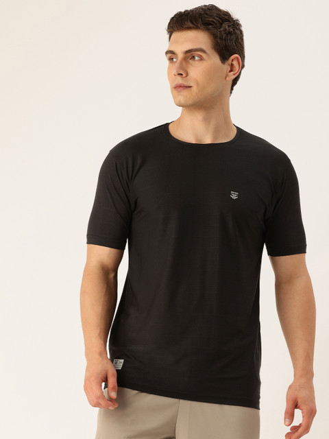 Sports52 wear Comfort Fit Self Design Dri-Fit Training T-shirt