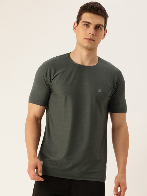 Sports52 wear Comfort Fit Self Design Dri-Fit Training T-shirt