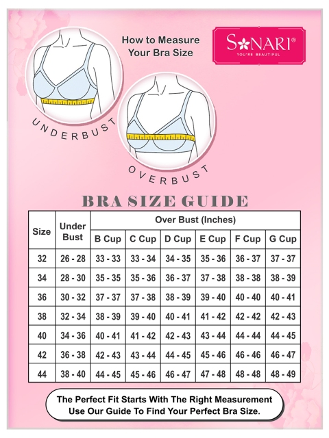 Sonari Medium Coverage Removable Padding Bandeau Bra With Side Bone - Image 7