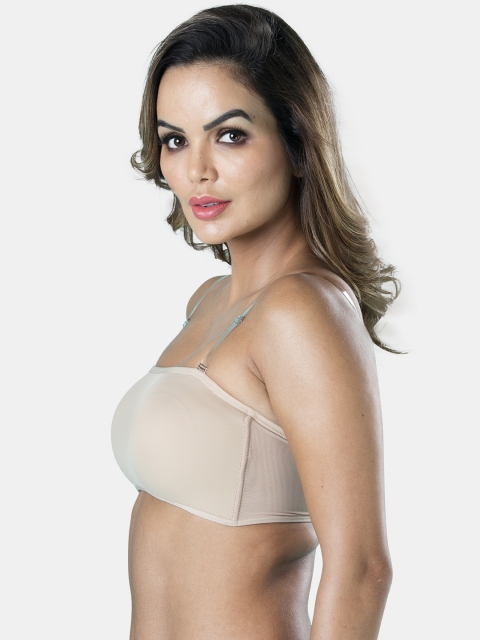 Sonari Medium Coverage Removable Padding Bandeau Bra With Side Bone - Image 2