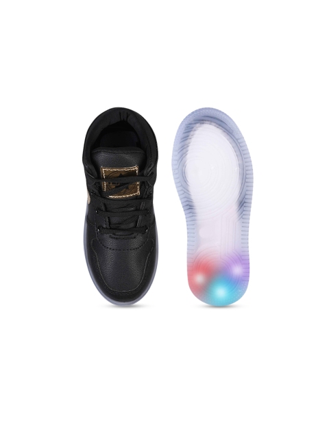 KATS Boys Lightweight Memory Foam Insole LED Sneakers - Image 4