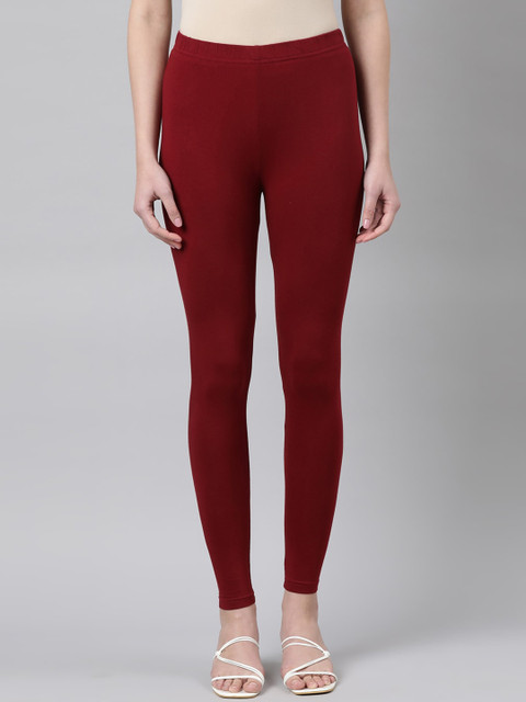 Souchii Mid-Rise Ankle-Length Ethnic Leggings