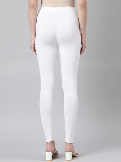 Souchii Mid-Rise Ethnic Ankle-Length Leggings - Image 3
