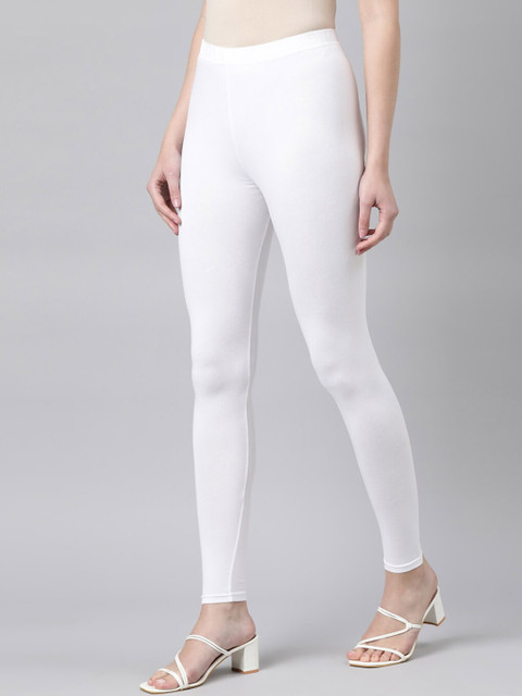 Souchii Mid-Rise Ethnic Ankle-Length Leggings - Image 2