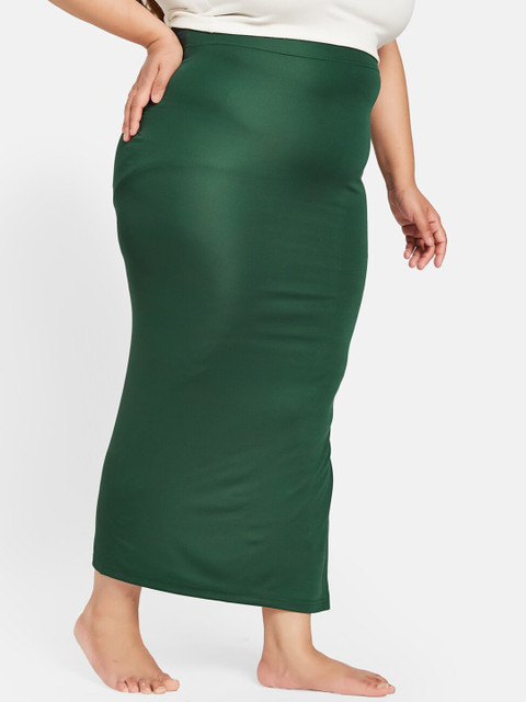 Curves By ZeroKaata Women Plus Size Solid Saree Shapewear Petticoat - Image 2