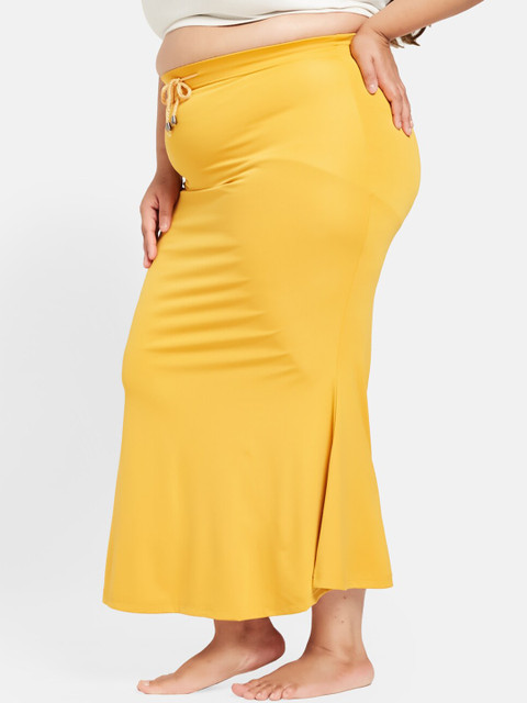 Curves By ZeroKaata Women Plus Size Mermaid Fit Saree Shapewear Petticoat - Image 3