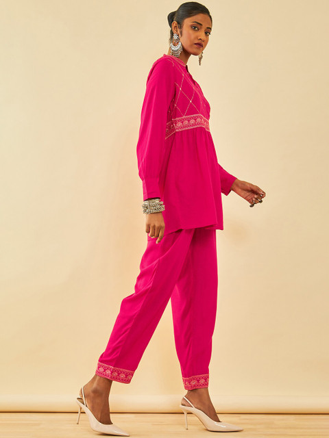 Soch Embellished Tunic With Trouser - Image 4