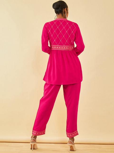 Soch Embellished Tunic With Trouser - Image 5