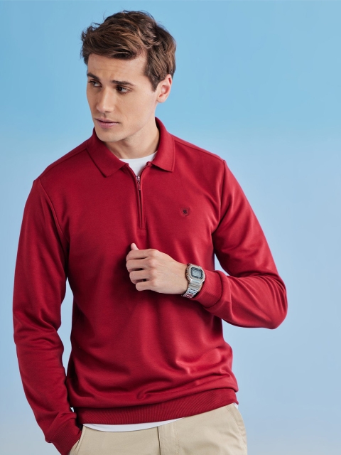 Red Flame Men Sweatshirt