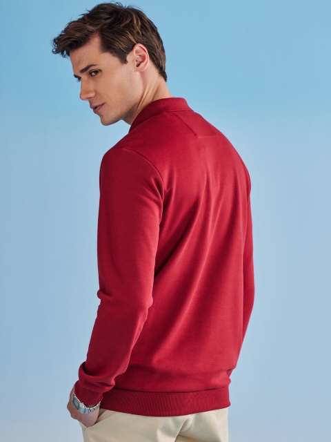 Red Flame Men Sweatshirt - Image 4