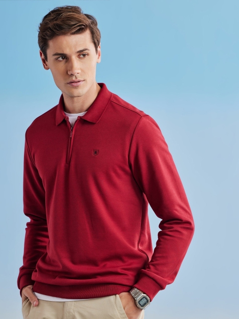 Red Flame Men Sweatshirt - Image 3