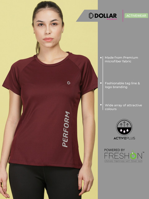 Dollar Women Pack of 2 Microfiber Anti Bacterial Sports T-Shirt - Image 6