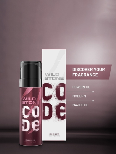 Wild stone Men Set of Code Titanium & Iridium Long Lasting Body Deodorant - 150 ml each - Image 2