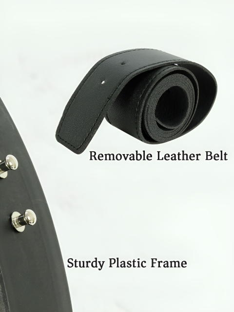 TIED RIBBONS Black Round Shaped Framed Wall Hanging Mirror - Image 6