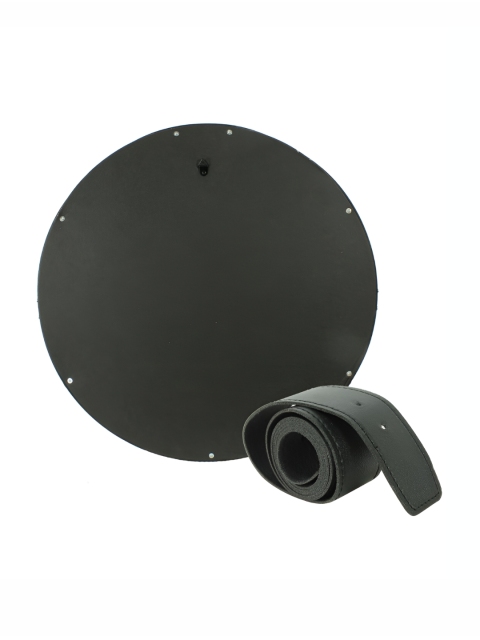 TIED RIBBONS Black Round Shaped Framed Wall Hanging Mirror - Image 4